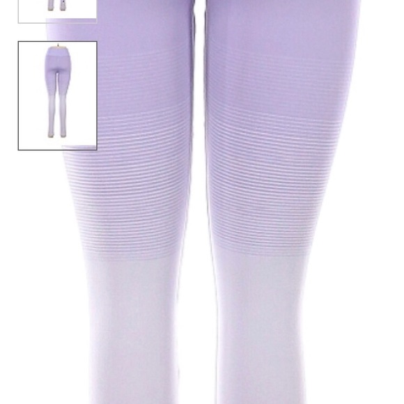 NUX Purple Ombré Leggings - Picture 3 of 6